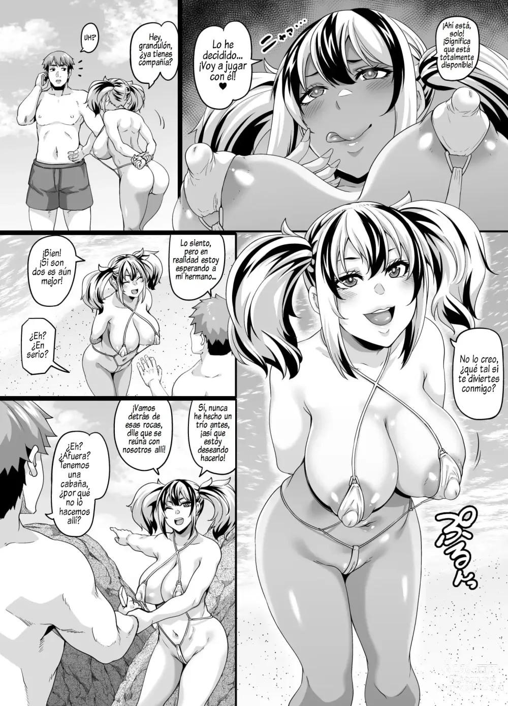 Page 7 of doujinshi Viaje familiar a la playa para coger una y otra vez 2 ~capítulo de la hermana menor~