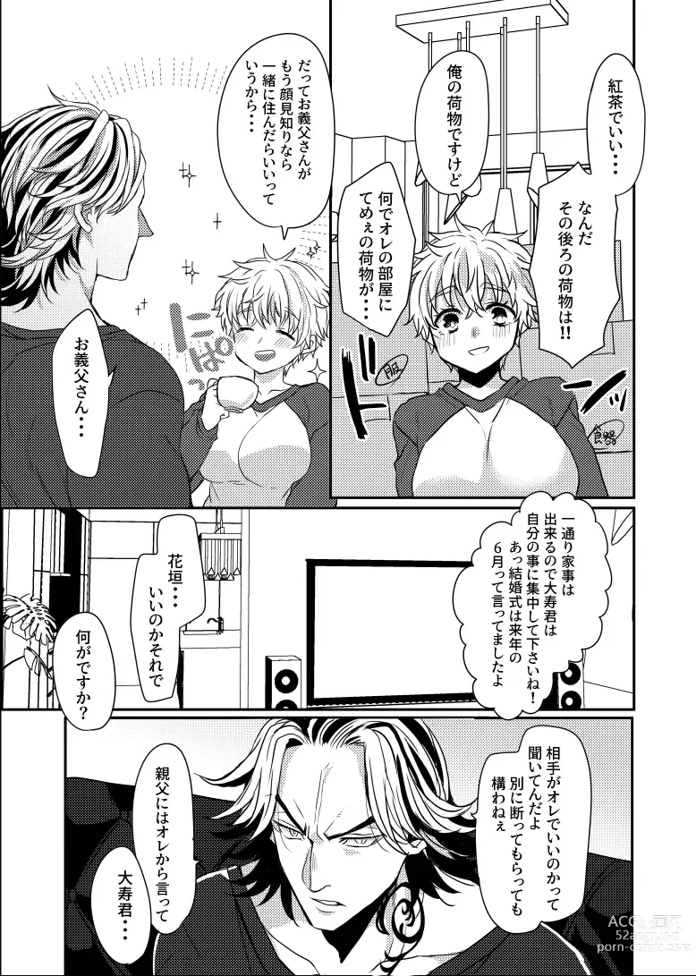 Page 6 of doujinshi Himitsu no kekkon keikaku