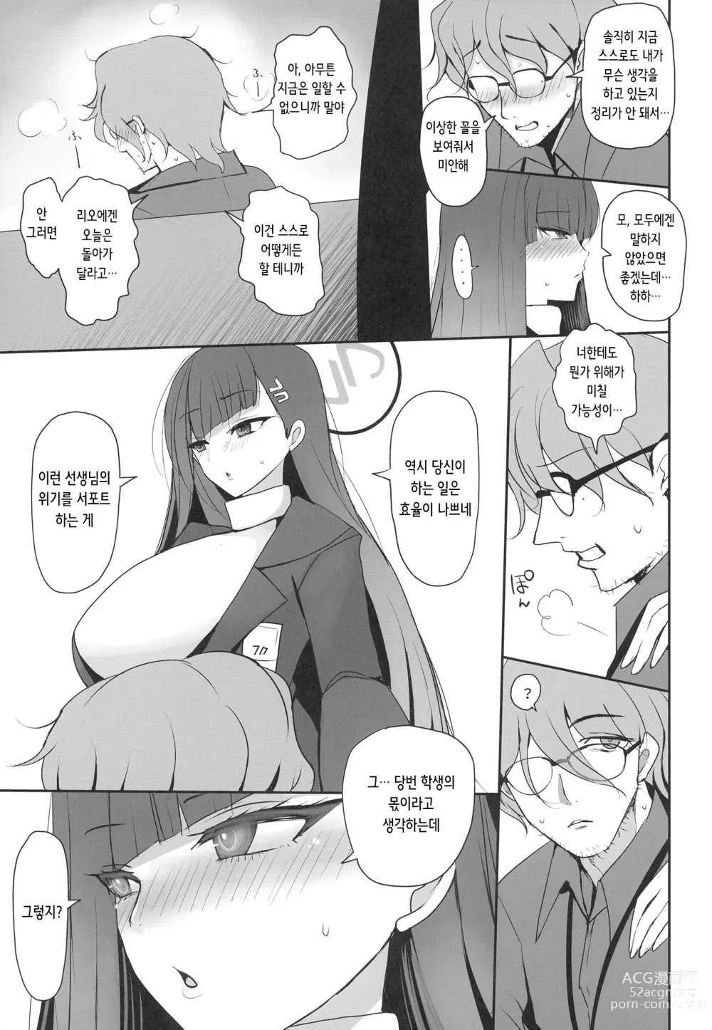 Page 8 of doujinshi 츠카츠키 리오에게 성처리받는 책