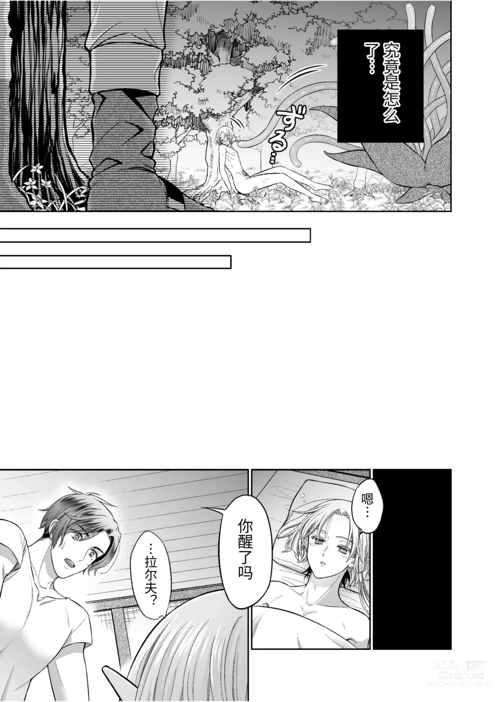 Page 35 of doujinshi Kedakaki Elf wa Midara ni Ochite Ude no Naka