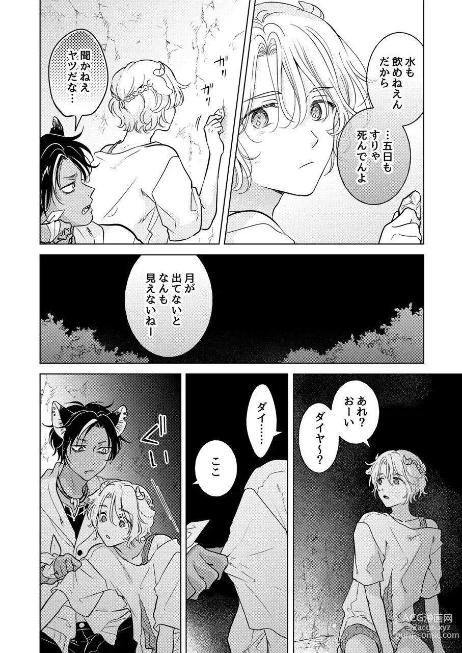 Page 104 of doujinshi Kemono no Gochisou, Hijou Shoku