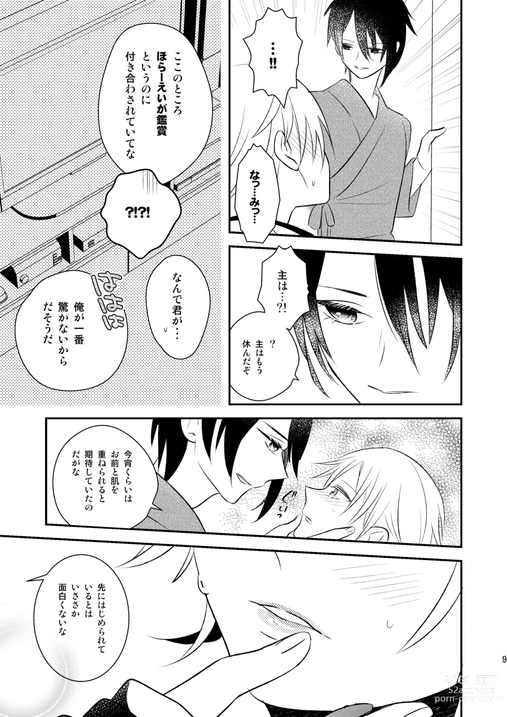 Page 8 of doujinshi Tsuki ni Yosu