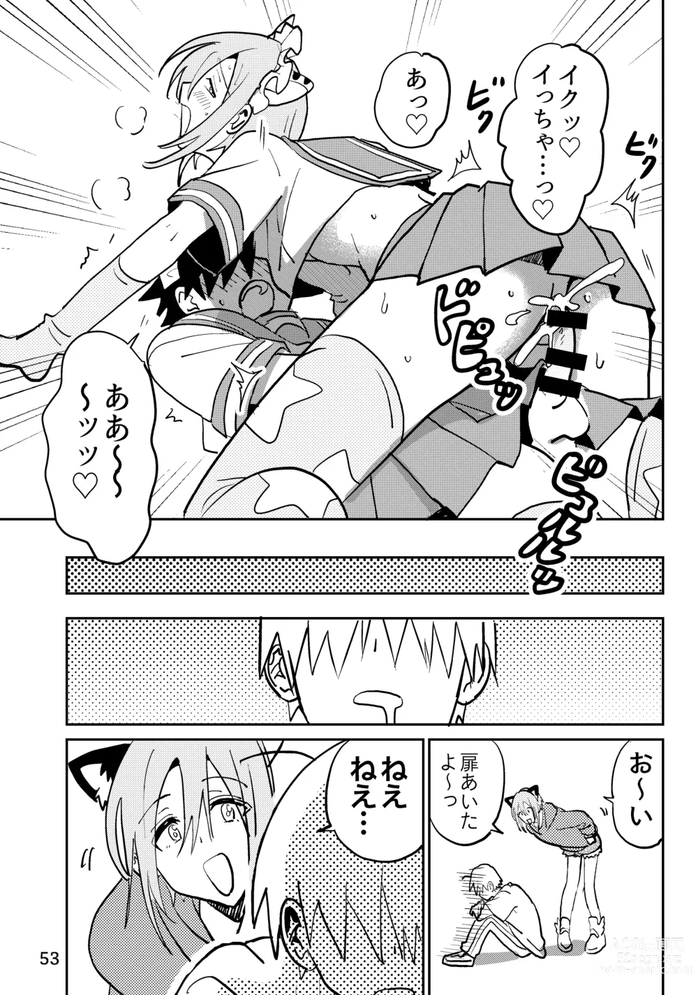 Page 53 of doujinshi Jun Heroine to Ecchi Shinai to Derarenai Heya