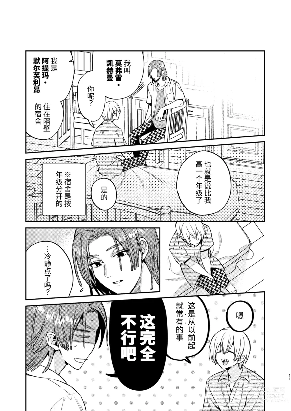 Page 9 of doujinshi 可爱的眯眯眼之下隐藏着獠牙