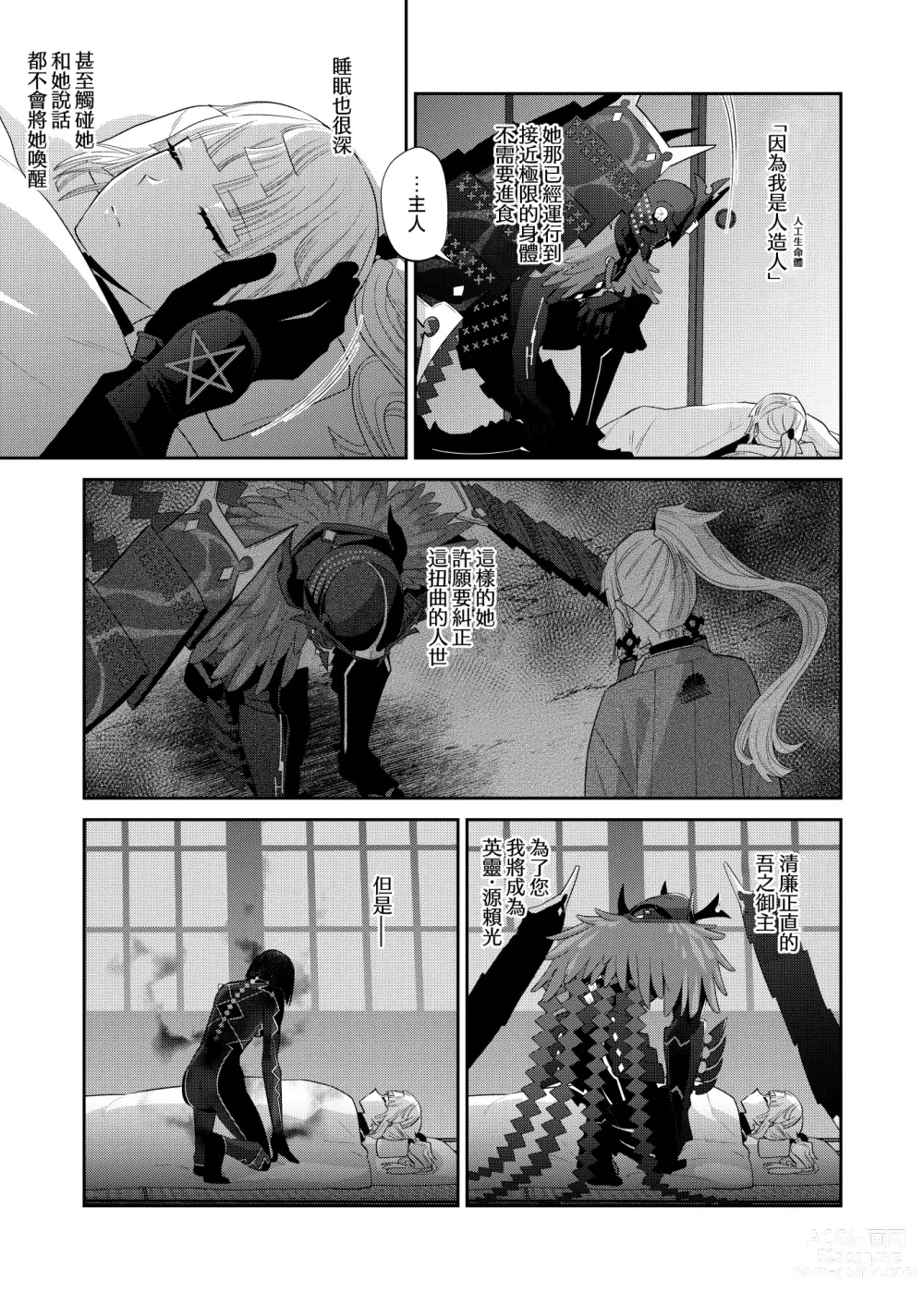 Page 8 of doujinshi Kon kon to Nemuru Kijo to 與沉眠的她