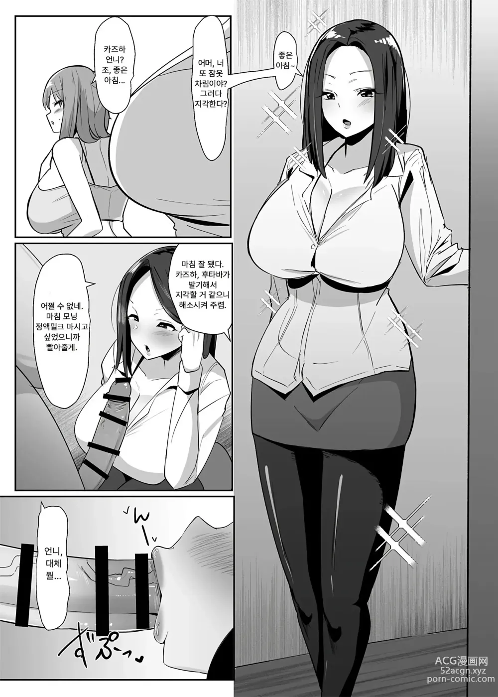 Page 4 of doujinshi 어느 날 갑자기 후타나리가 발기하면 사정하는 것이 당연한 세계가 된다면