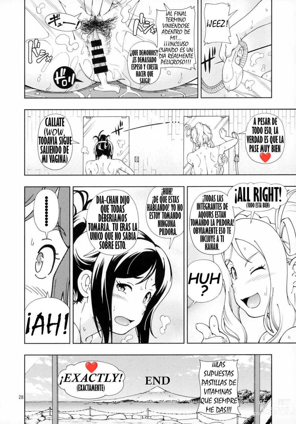 Page 23 of doujinshi Hotel Ohara Aqours No Yu