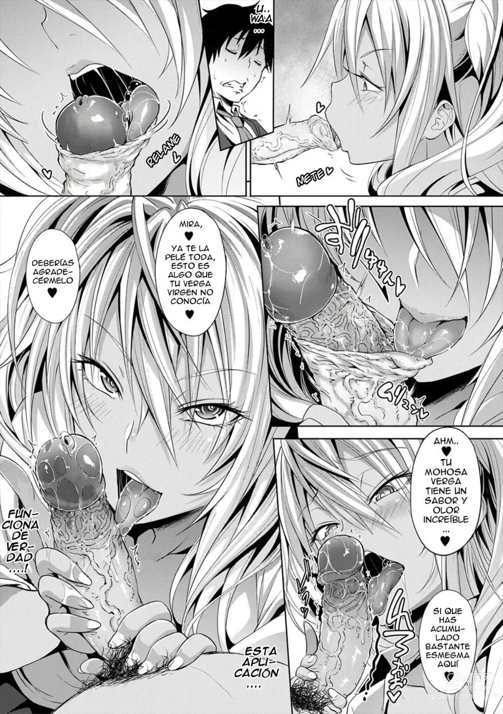 Page 21 of manga Succubus Appli <Gakuen Saimin> (decensored)