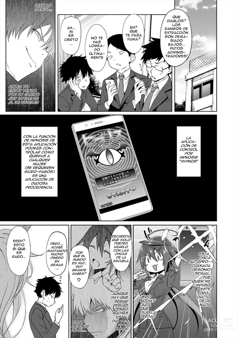 Page 43 of manga Succubus Appli <Gakuen Saimin> (decensored)