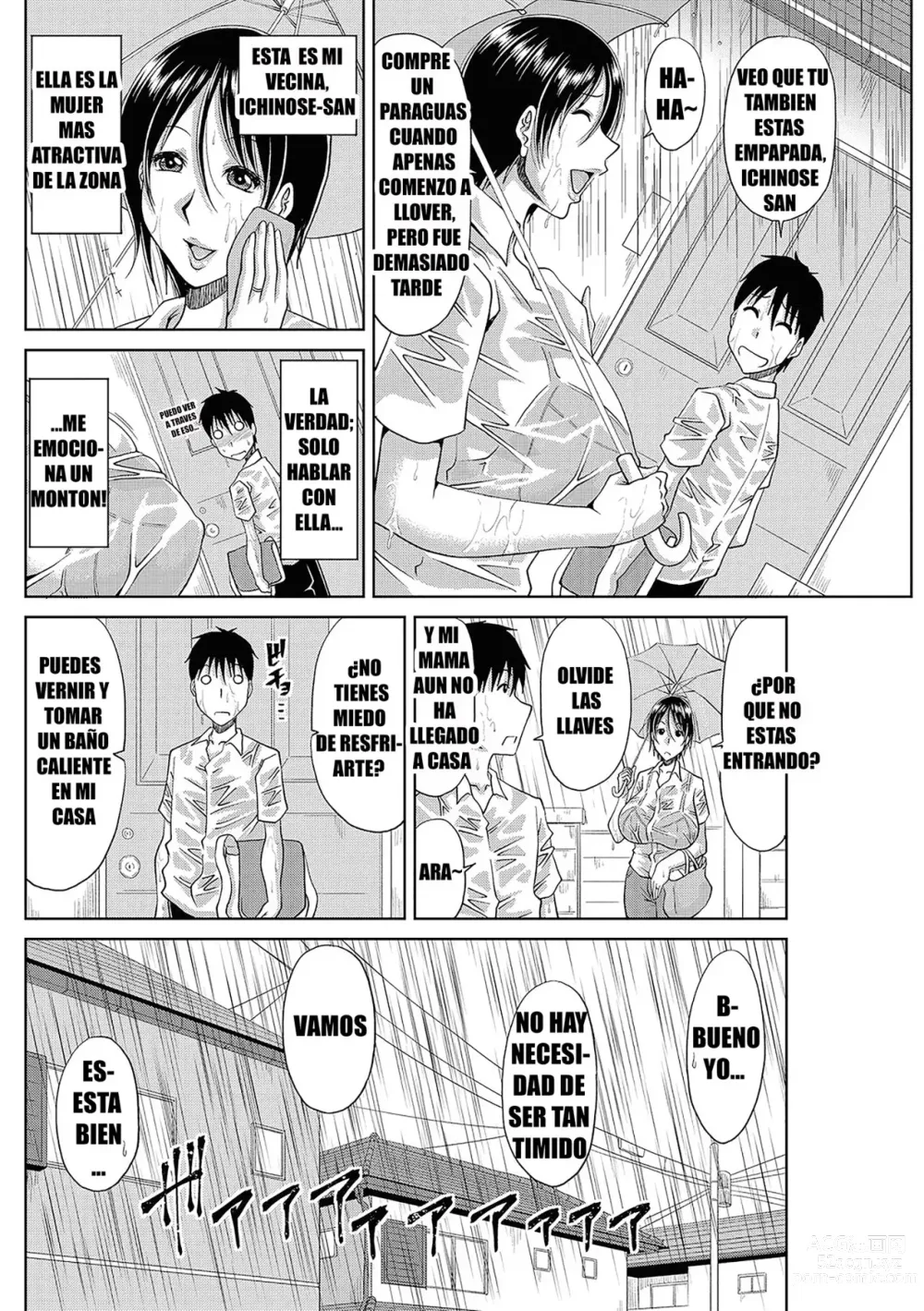 Page 2 of manga Ame ni Utarete