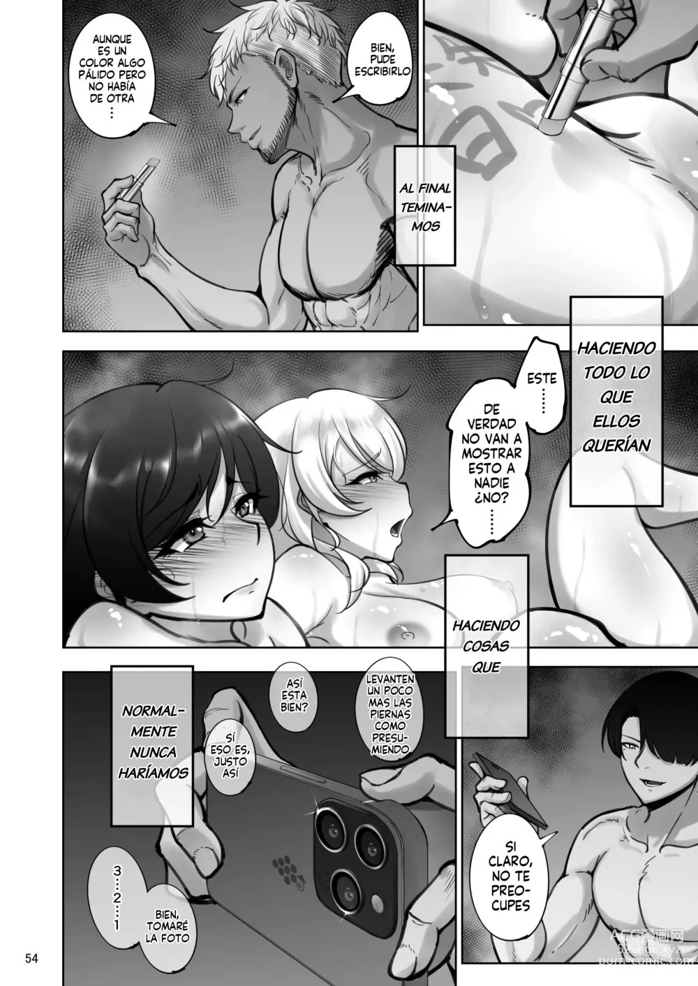 Page 54 of doujinshi Eri to Nozomi no Joujiroku 1