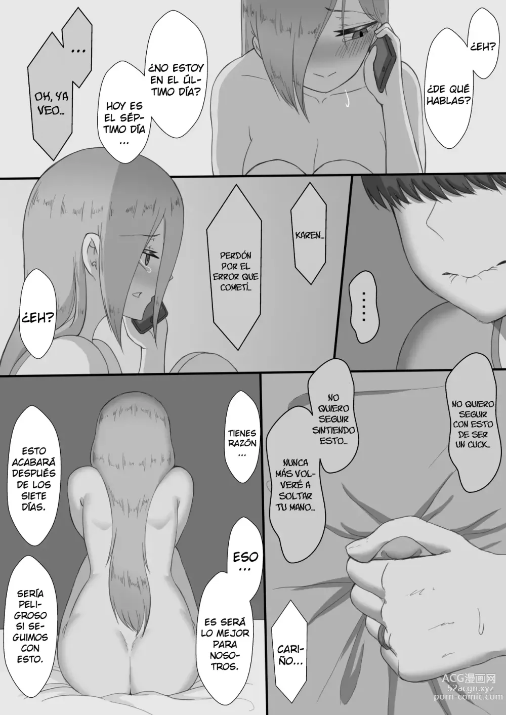 Page 62 of doujinshi 7-nichikan no Netorase Kiroku