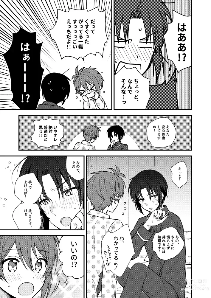 Page 20 of doujinshi Bukiyou na Koibito