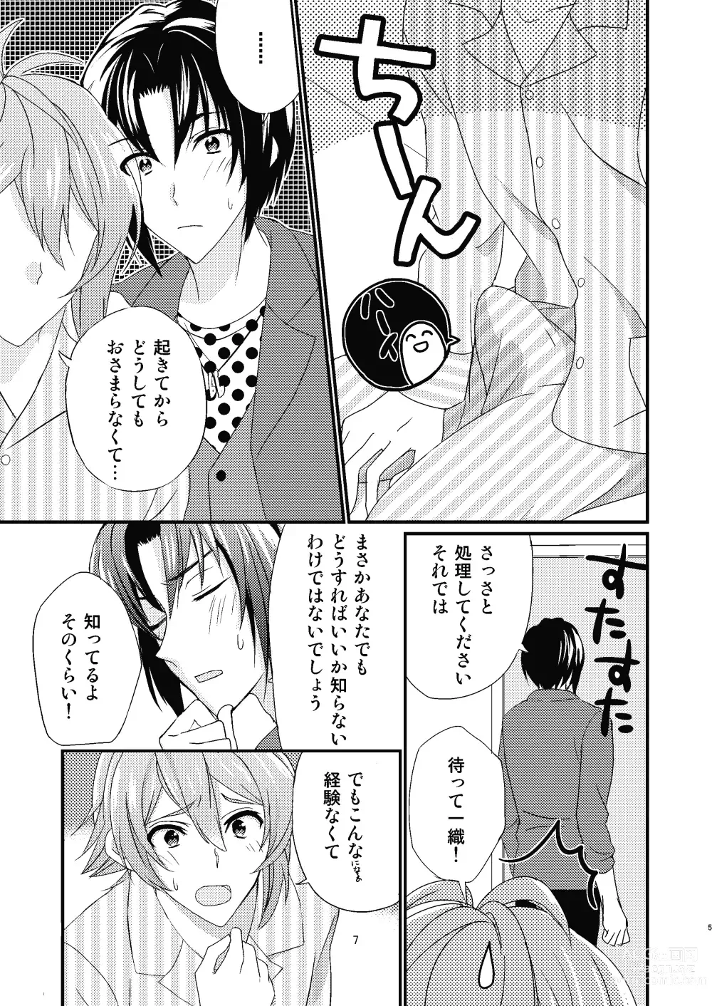 Page 4 of doujinshi Renai Shoushinsha Mark - Junbi-Gou