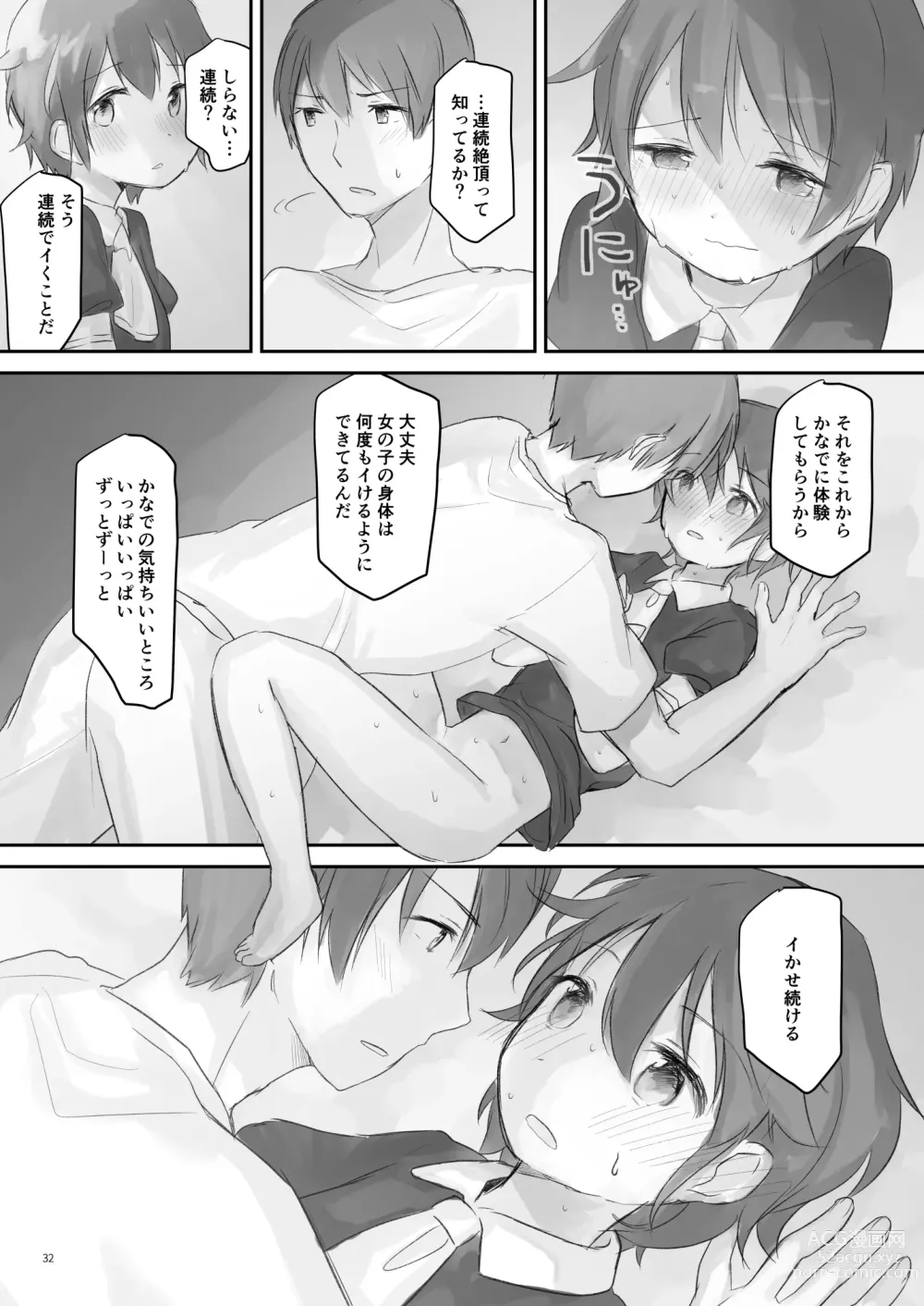 Page 31 of doujinshi Namaiki na Imoto wo Daitai Te Dake de Ikasemakuru