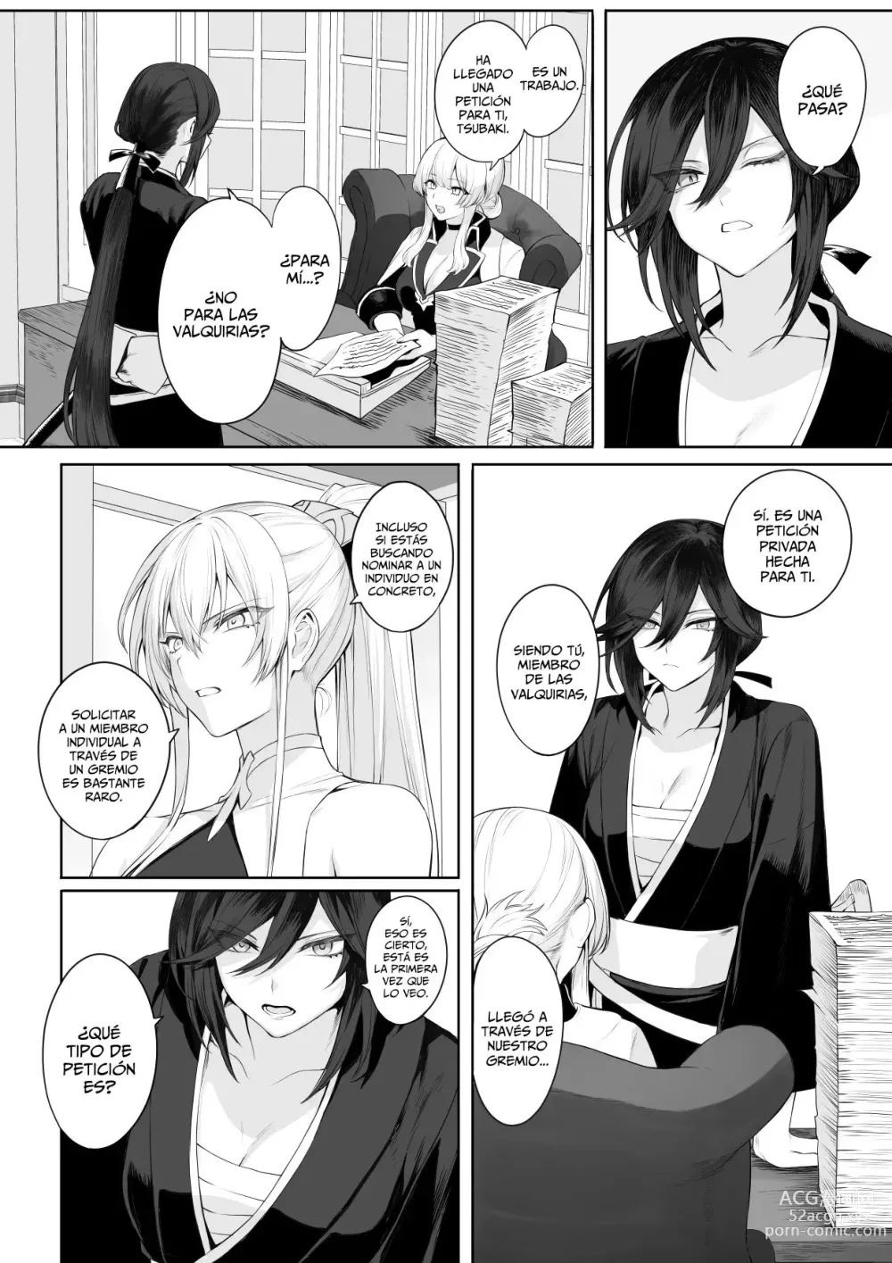 Page 24 of doujinshi ¡Valquirias Guerreras! ~Arco De La Samurái Tsubaki~