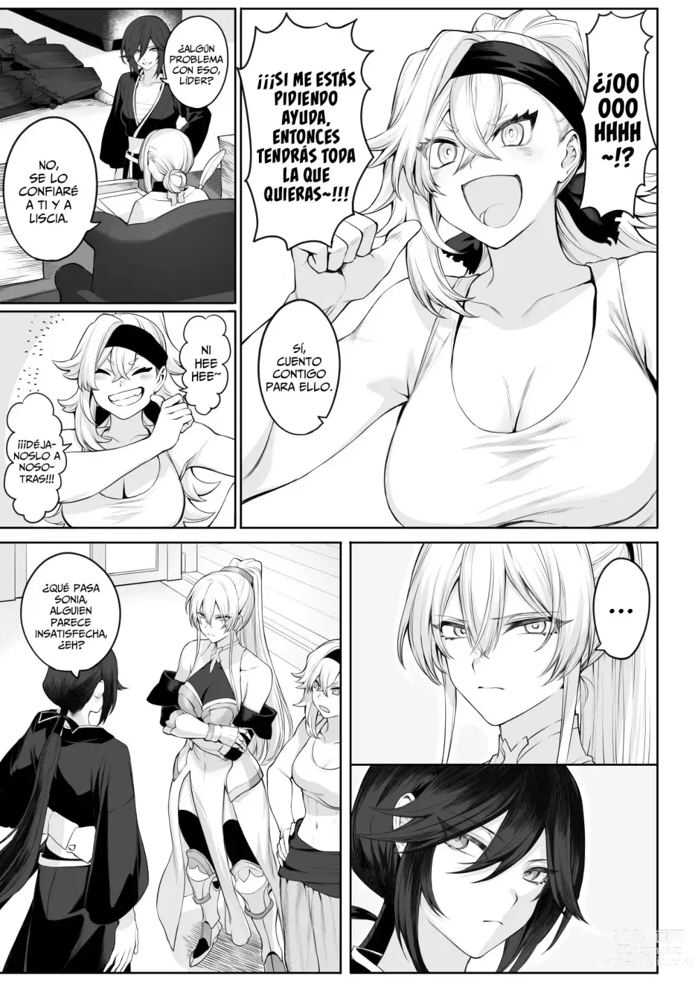 Page 29 of doujinshi ¡Valquirias Guerreras! ~Arco De La Samurái Tsubaki~