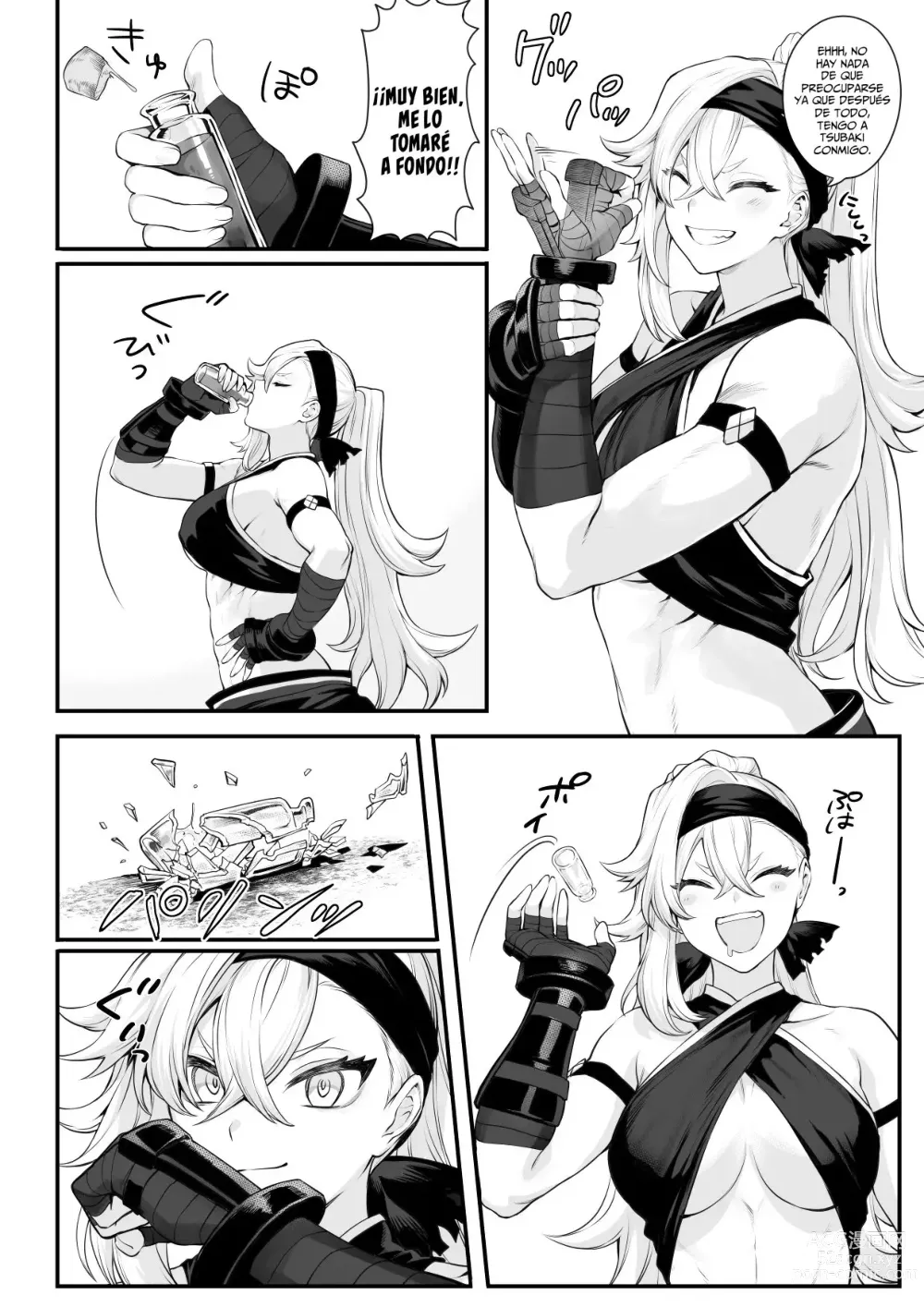 Page 38 of doujinshi ¡Valquirias Guerreras! ~Arco De La Samurái Tsubaki~