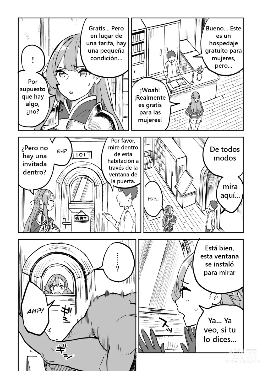 Page 8 of doujinshi Beware of Free Lodging!