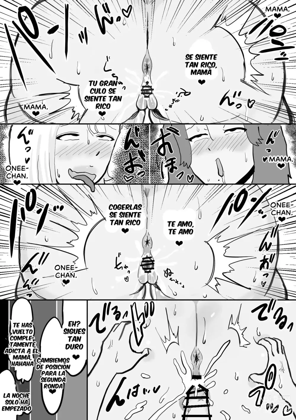 Page 24 of doujinshi Boku no Shinseikatsu ~Chijo Gyaru Onee-chan to Dosukebe ga Yattekita~