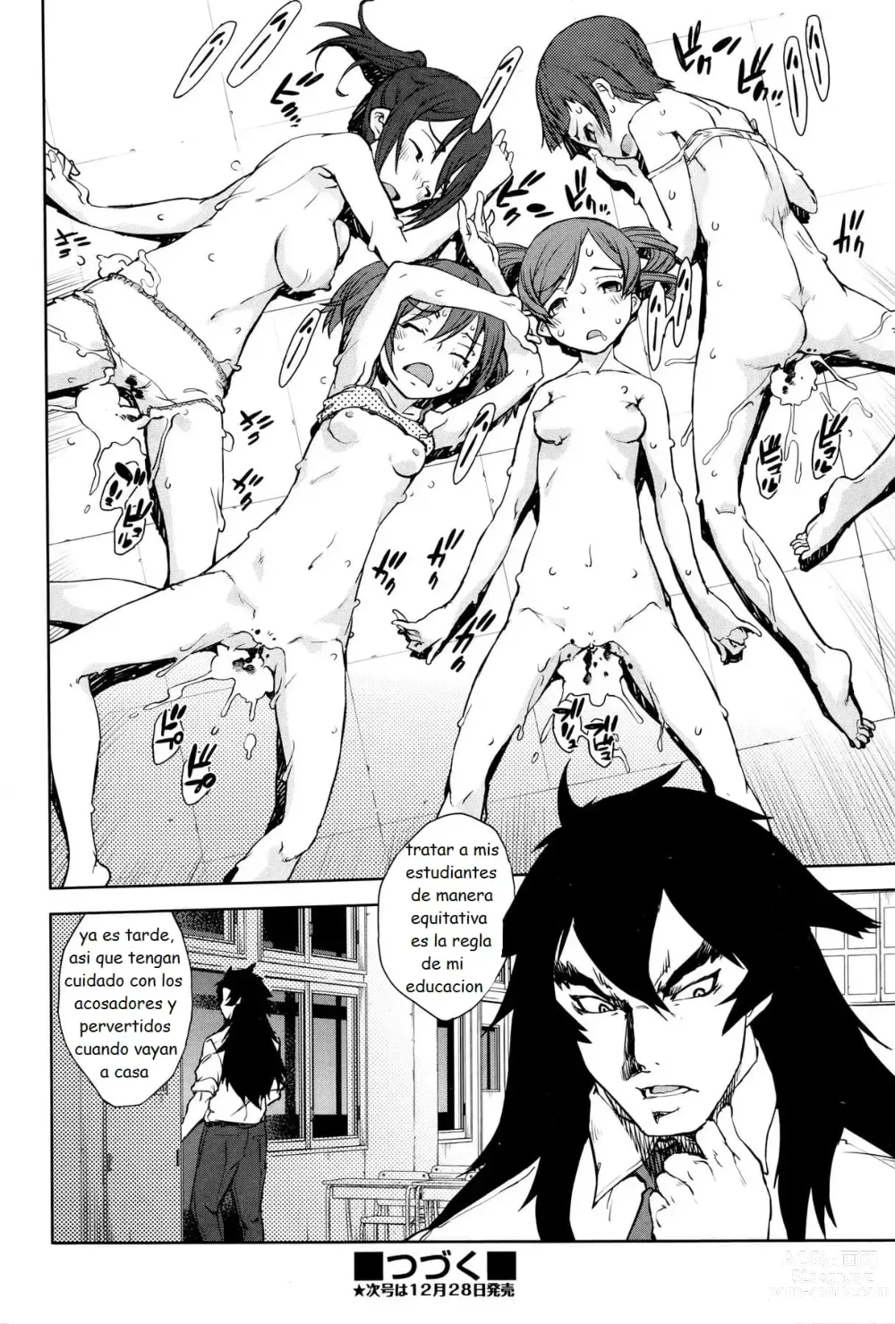 Page 38 of doujinshi Jinrou Kyoushitsu  Ch. 1-7 (decensored)