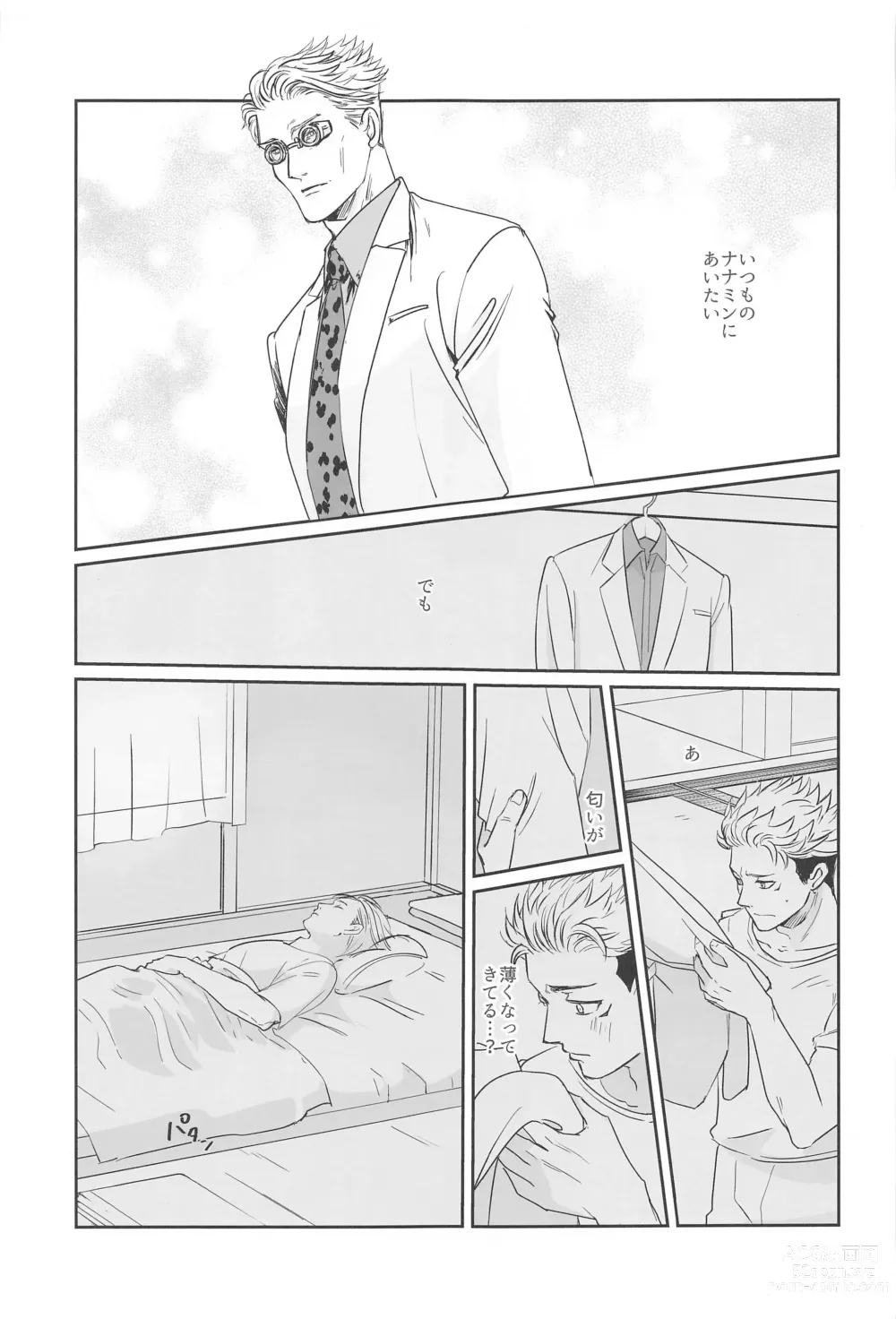 Page 18 of doujinshi Mayonaka no  Sensei no Heya