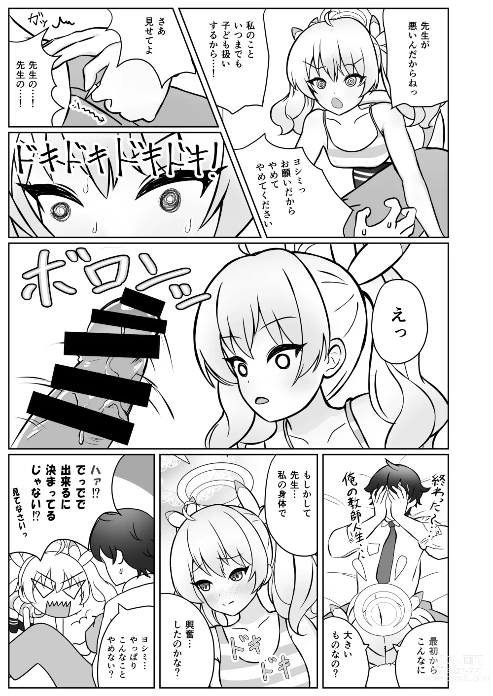 Page 13 of doujinshi Yoshimi-chan wa Otona no Hito ni Naritai!