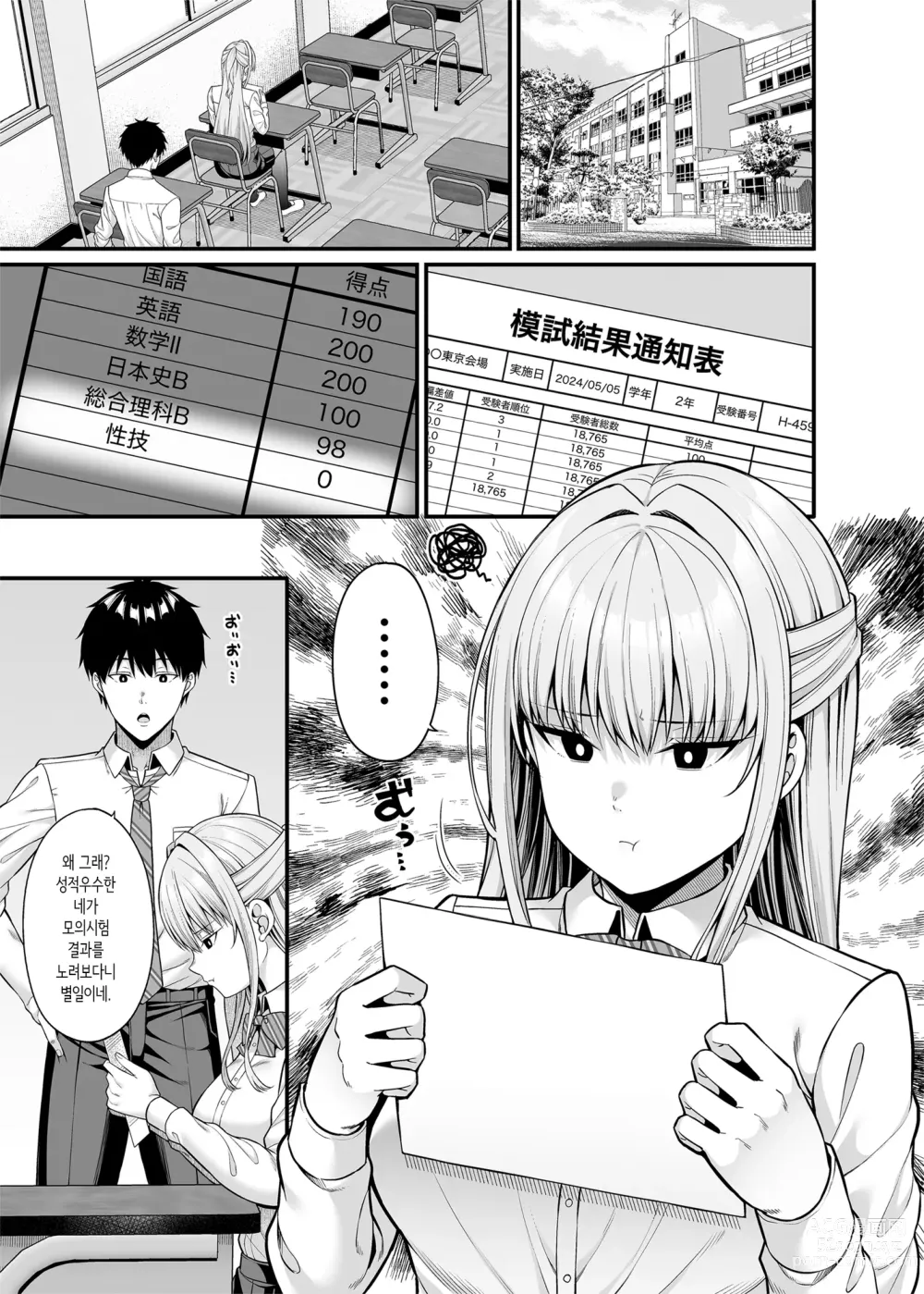 Page 2 of doujinshi 섹스기술 0점의 그녀