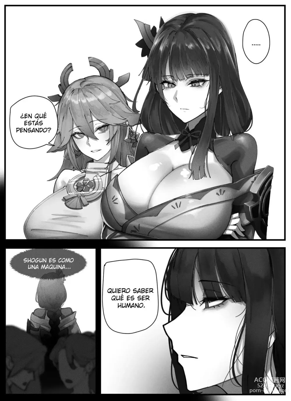 Page 2 of doujinshi Teyvat Gravure #02 Raiden Shogun