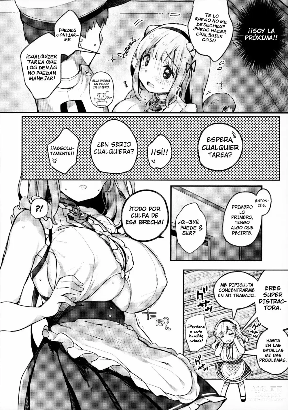 Page 4 of doujinshi Dido-chan Quiere ser Útil