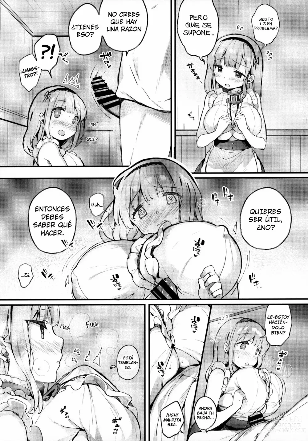 Page 5 of doujinshi Dido-chan Quiere ser Útil