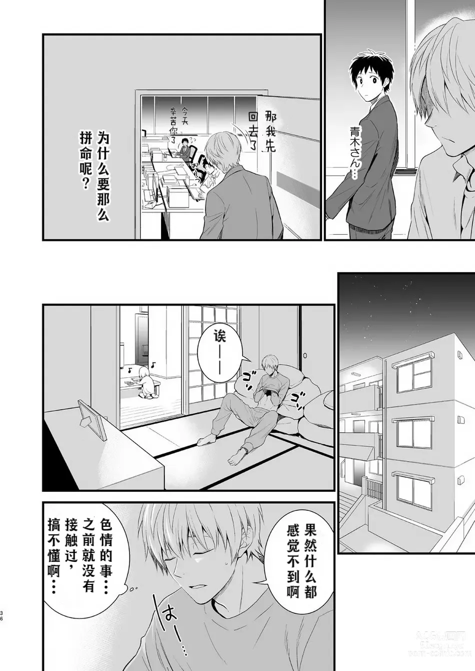 Page 34 of doujinshi H事业部营业科特别研修篇