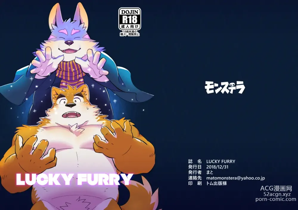 Page 1 of doujinshi LUCKY FURRY