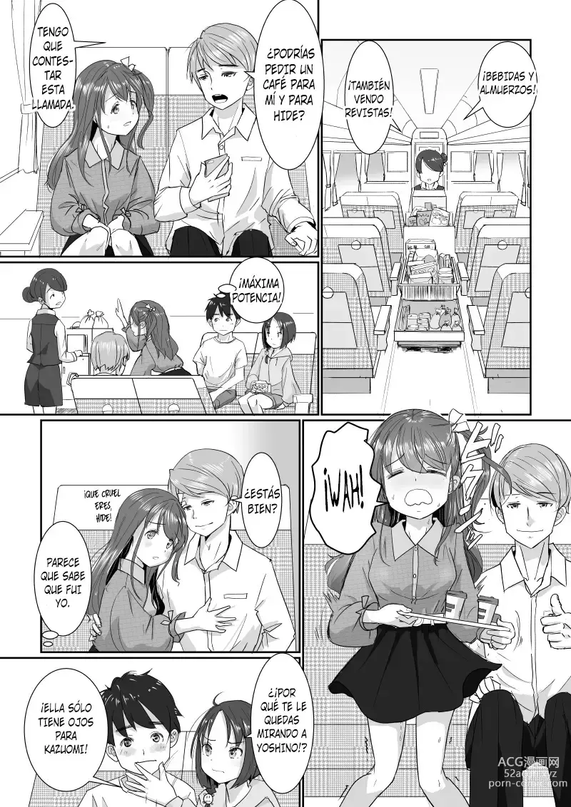 Page 7 of doujinshi Viaje Swinger a las Aguas Termales ~ ¿¡Sólo que En Realidad no es Mi Novia, Sino Mi Hermana Menor!?