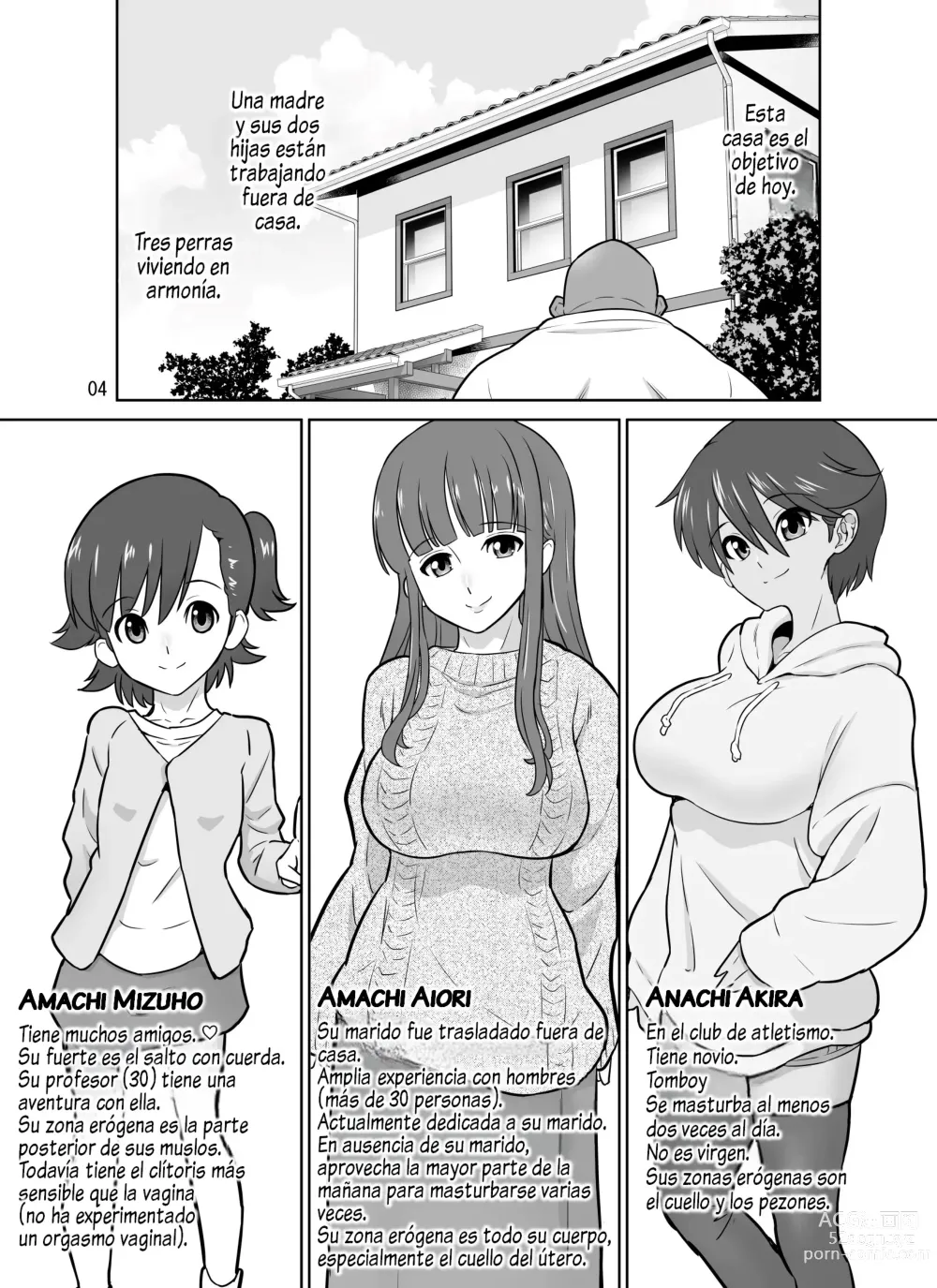 Page 3 of doujinshi Ikka Sou Netori ~ Tenchiie Bijin 3 Oyako