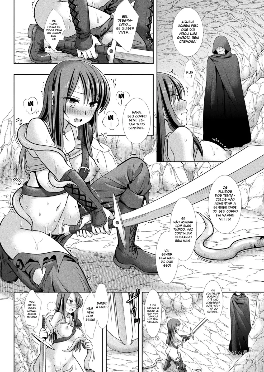 Page 8 of manga A Magical Swordman Who Fell Into a Gender Swap Trap