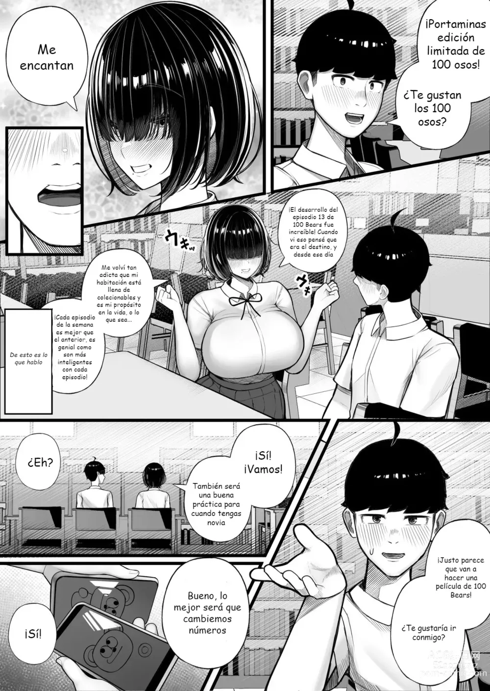 Page 6 of doujinshi La chica de clase tiene un motivo para tener sexo