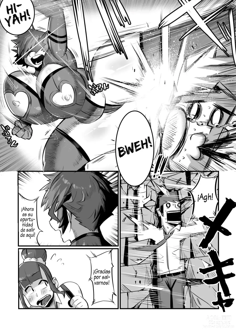 Page 11 of doujinshi Bakunyuu Sentai Chichi Renjaa