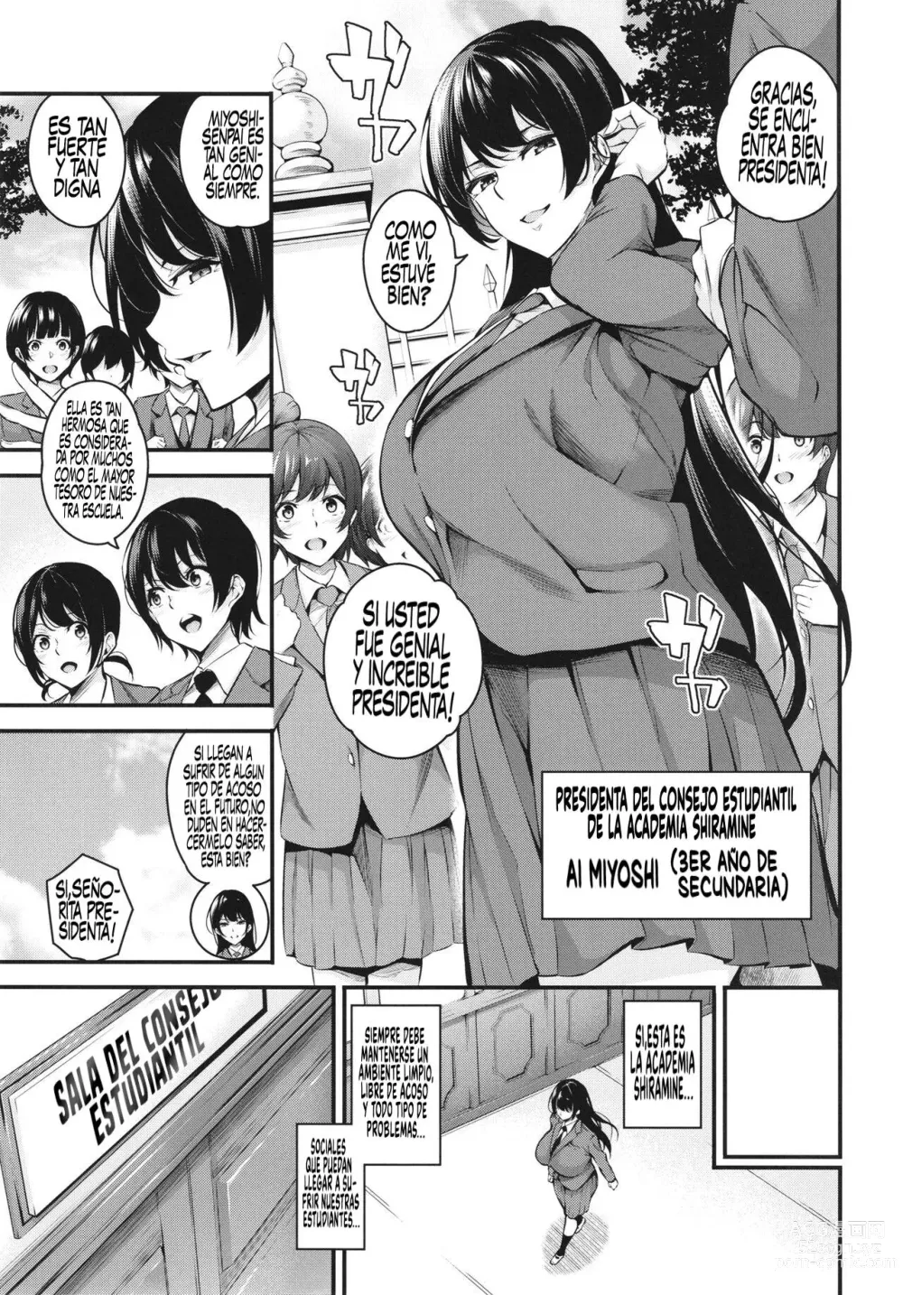 Page 5 of doujinshi Shiramine Gakuen no Mesubuta Kaichou