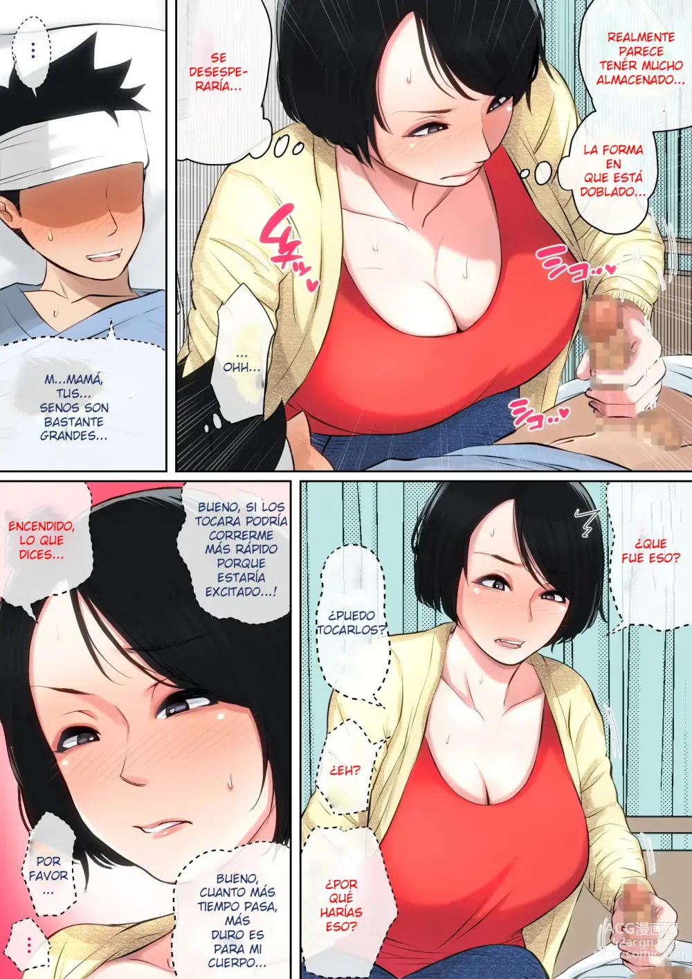 Page 13 of doujinshi Mi Madre me Cuida en El Hospital...