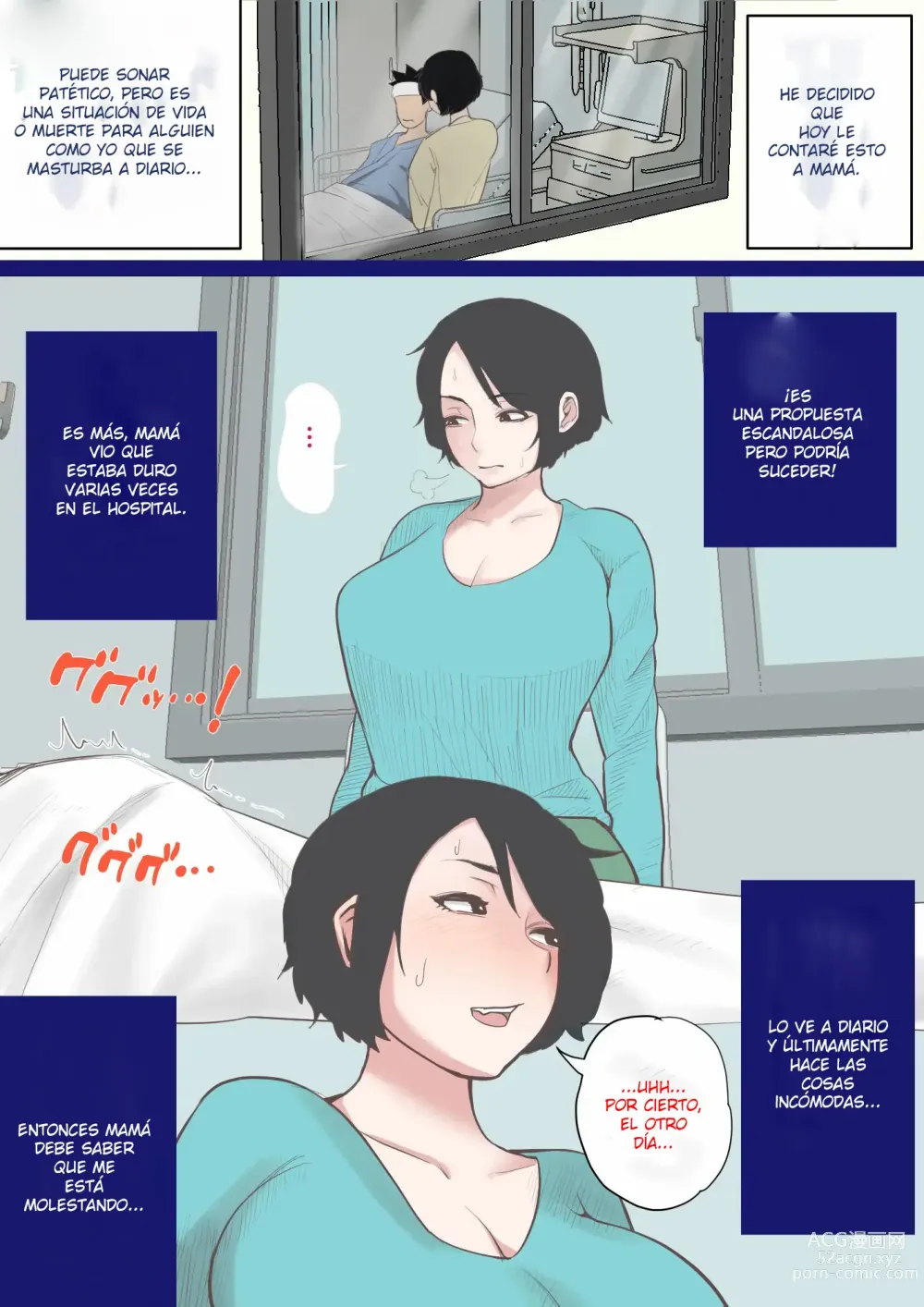 Page 6 of doujinshi Mi Madre me Cuida en El Hospital...