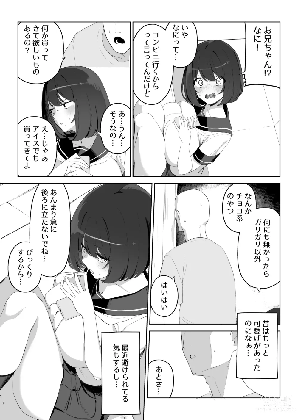 Page 2 of doujinshi Ani no Shiranai Imouto no Hanashi