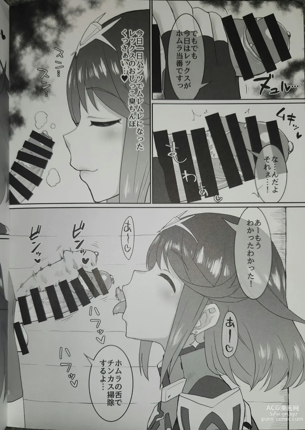 Page 2 of doujinshi Homu Shabu