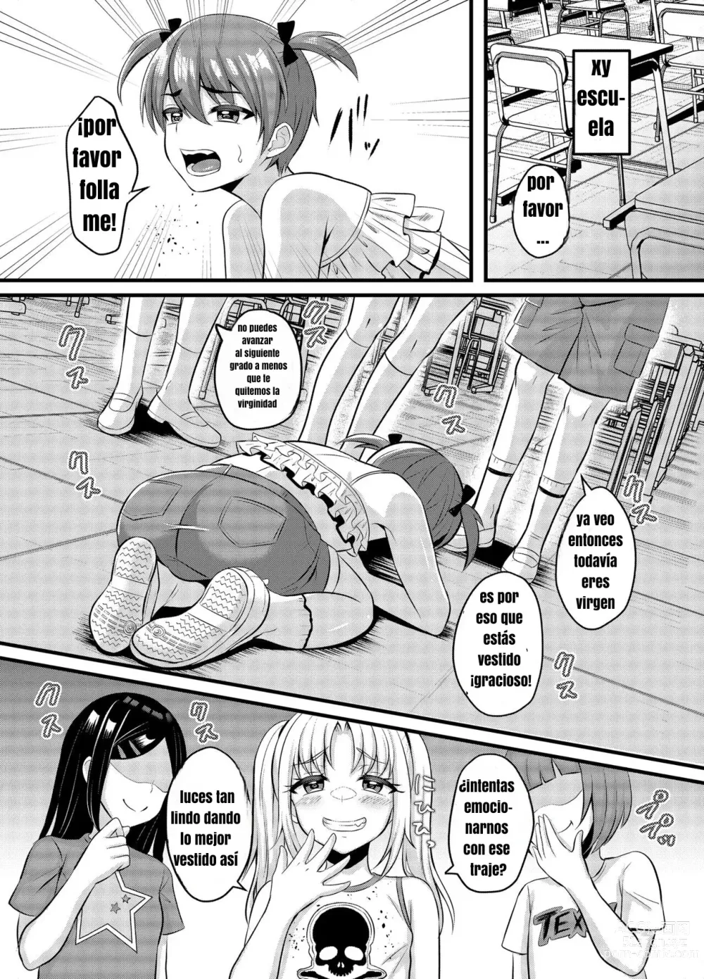 Page 12 of doujinshi Joshi ni Kobiru Danshi-tachi