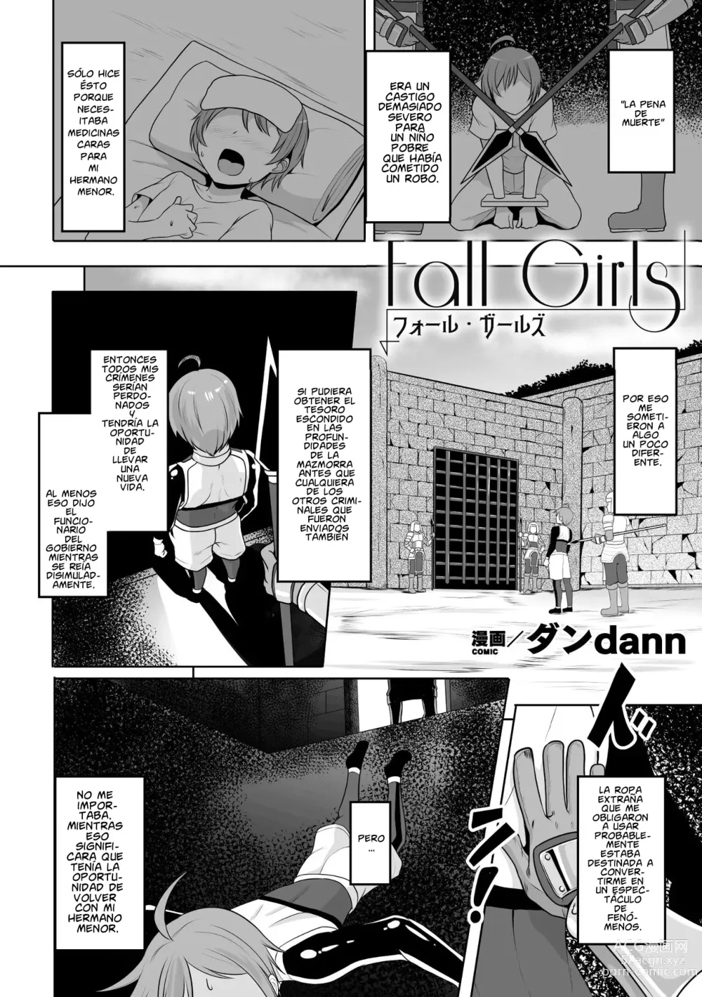 Page 2 of manga Fall Girls