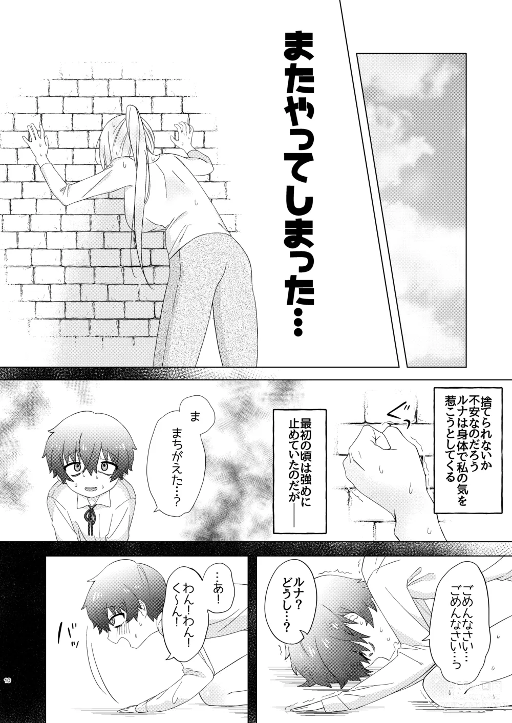 Page 10 of doujinshi Kyou wa Zettai Sekkusu Shinai!