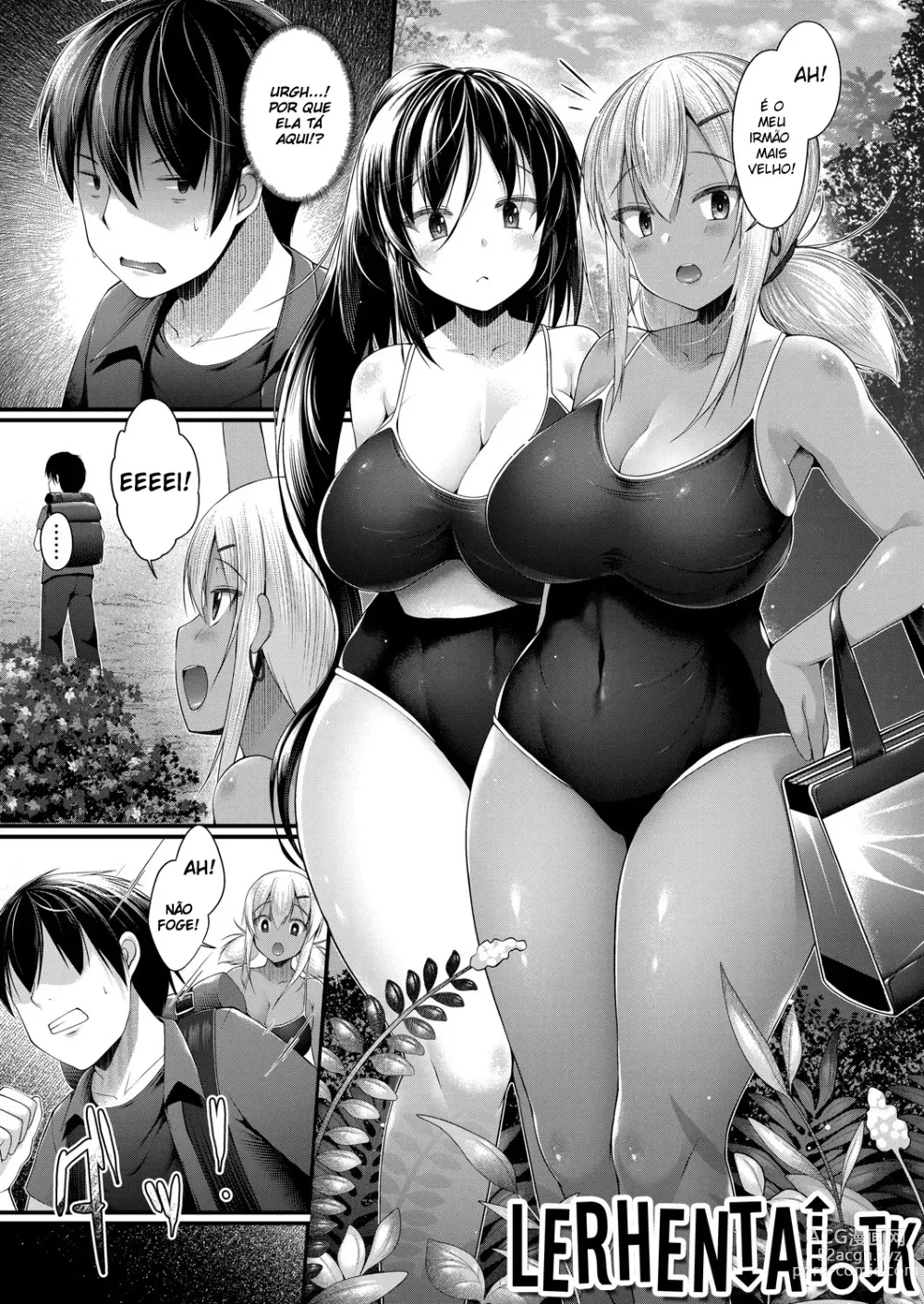 Page 5 of manga Hitori Camp o Shite itara Kuro Gal JK na Imouto to Imouto no Tomodachi ga Rannyuu shite kita Kekka Zenpen