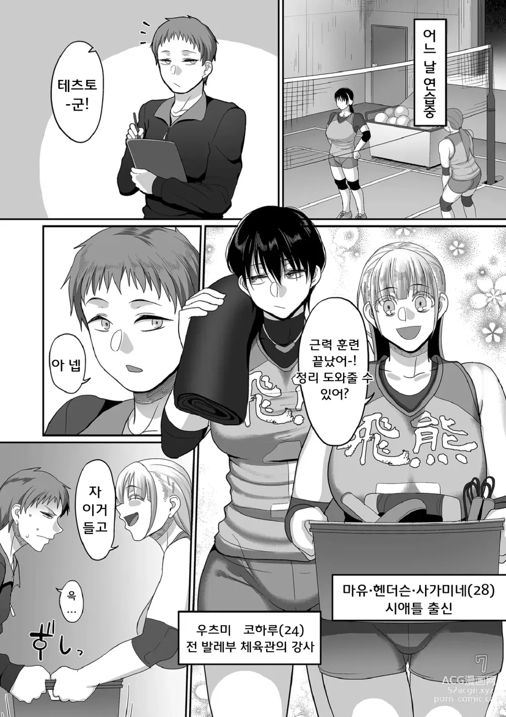 Page 117 of manga S현 K시 사회인 여자 배구 서클의 사정 1