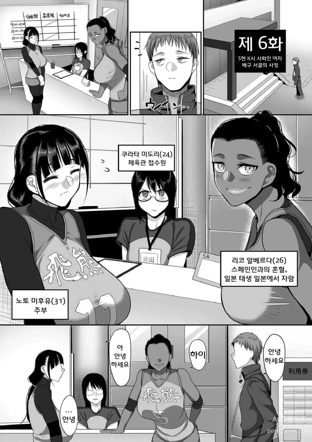 Page 137 of manga S현 K시 사회인 여자 배구 서클의 사정 1