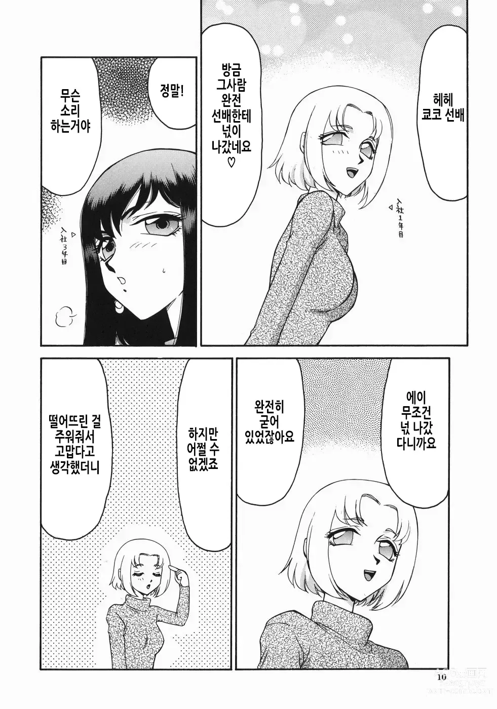 Page 13 of manga 노예 아나운서 쿄코